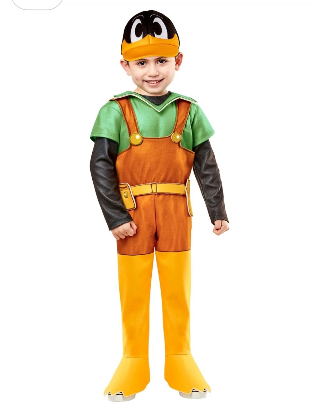 Rubies Bugs Bunny Builders: Daffy Duck Costume 2T Halloween Looney Tunes